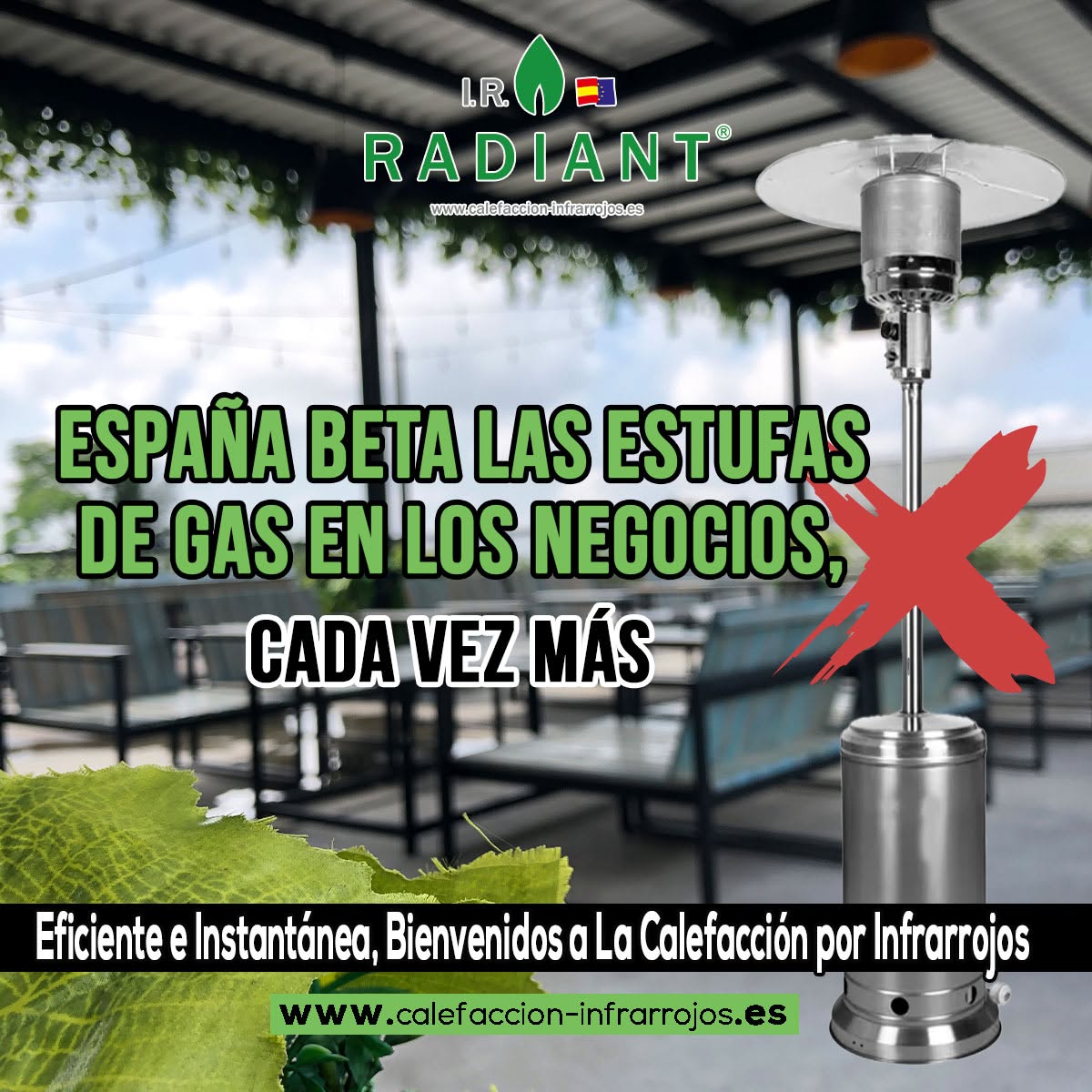prohibicion estufas de gas