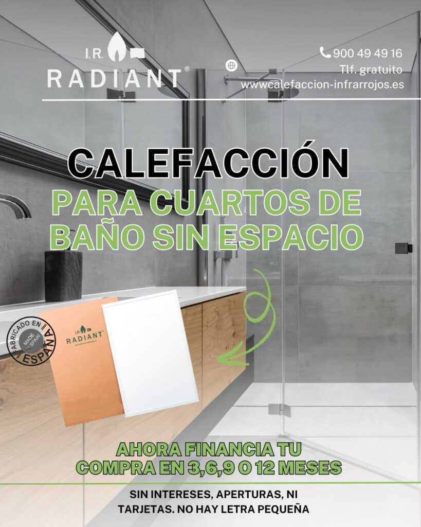 calefaccion para cuartos de baño